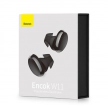 Casca Baseus Wireless Earbuds Encok W11 (NGTW060001) - TWS, IPX8, Bluetooth 5.0 - Black NGTW060001