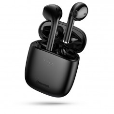 Casca Baseus Wireless Earbuds Encok W04 (NGTW210001) - TWS with Bluetooth 5.0 - Black NGTW210001