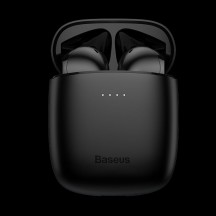 Casca Baseus Wireless Earbuds Encok W04 (NGTW210001) - TWS with Bluetooth 5.0 - Black NGTW210001