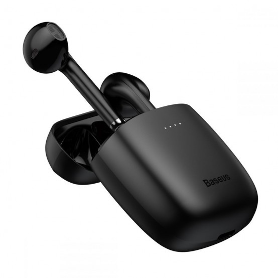 Casca Baseus Wireless Earbuds Encok W04 (NGTW210001) - TWS with Bluetooth 5.0 - Black NGTW210001