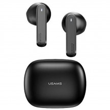 Casca USAMS Wireless Earbuds SM Series (BHUSM02) - TWS with Bluetooth 5.0 - Black BHUSM02