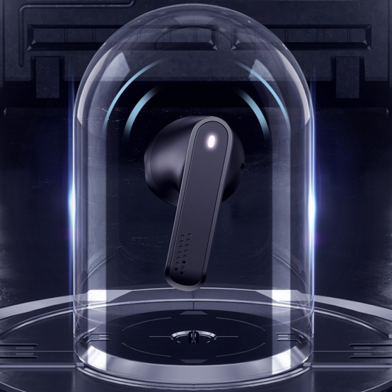 Casca USAMS Wireless Earbuds SM Series (BHUSM02) - TWS with Bluetooth 5.0 - Black BHUSM02