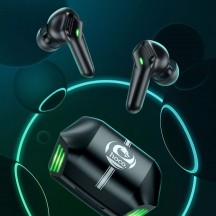 Casca Hoco Wireless Earbuds Magic Shadow (S21) - for Gaming, TWS, Bluetooth 5.0, Low-Latency - Black S21