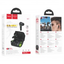Casca Hoco Wireless Earbuds Magic Shadow (S21) - for Gaming, TWS, Bluetooth 5.0, Low-Latency - Black S21
