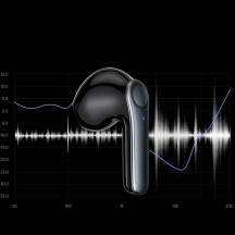 Casca USAMS Wireless Earbuds XH Series (XH09) - TWS with Bluetooth 5.1 - Black XH09