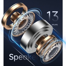 Casca USAMS Wireless Earbuds XH Series (XH09) - TWS with Bluetooth 5.1 - Black XH09
