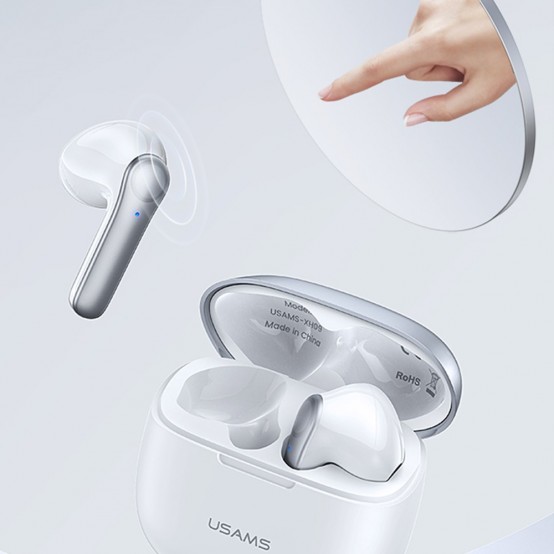 Casca USAMS Wireless Earbuds XH Series (XH09) - TWS with Bluetooth 5.1 - Black XH09