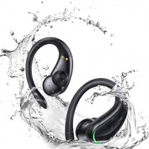 Casca USAMS Wireless Earbuds YT Series (YT07) - Sports TWS with Bluetooth 5.0 - Black YT07