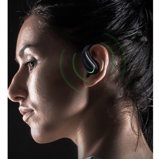 Casca USAMS Wireless Earbuds YT Series (YT07) - Sports TWS with Bluetooth 5.0 - Black YT07
