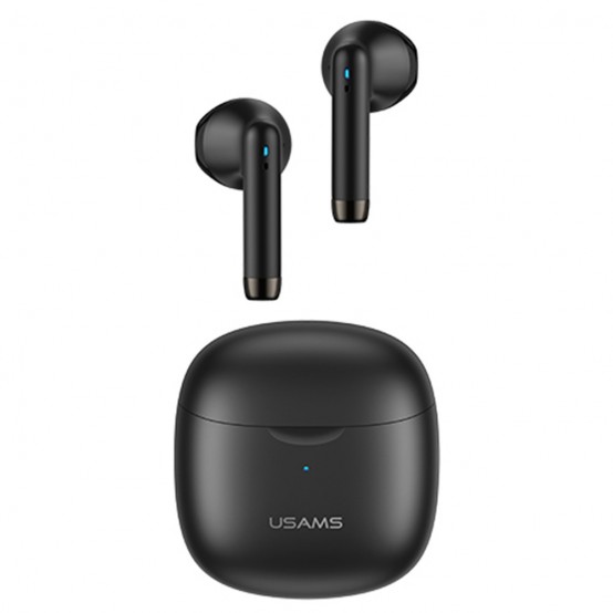 Casca USAMS Wireless Earbuds IA04 Series (BHUIA01) - TWS Bluetooth 5.0 - Black BHUIA01