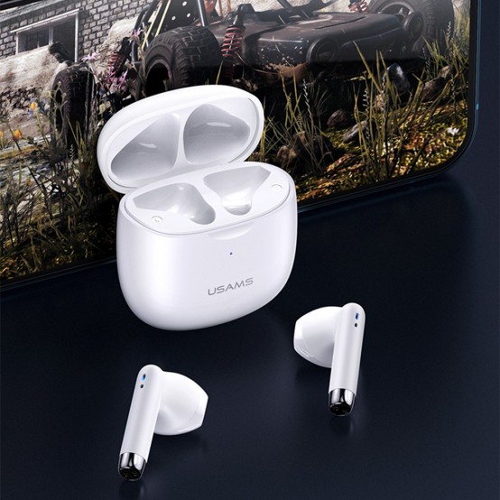 Casca USAMS Wireless Earbuds IA04 Series (BHUIA01) - TWS Bluetooth 5.0 - Black BHUIA01