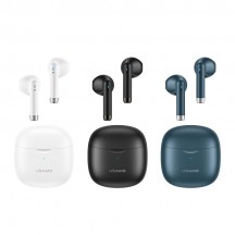 Casca USAMS Wireless Earbuds IA04 Series (BHUIA01) - TWS Bluetooth 5.0 - Black BHUIA01
