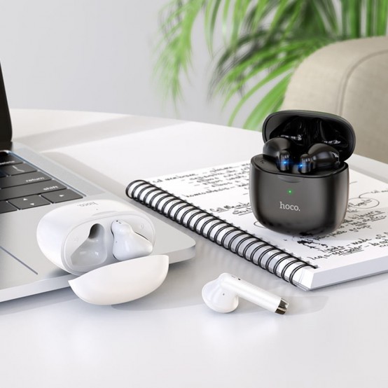 Casca Hoco Wireless Earbuds Scout (ES56) - TWS with Bluetooth 5.1 - Black ES56