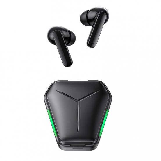 Casca USAMS Wireless Earbuds JY Series (BHUJY01) - for Gaming, TWS, Bluetooth 5.0 - Black BHUJY01