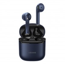 Casca USAMS Wireless Earbuds SY Series (BHUSY02) - TWS with Bluetooth 5.0 - Blue BHUSY02