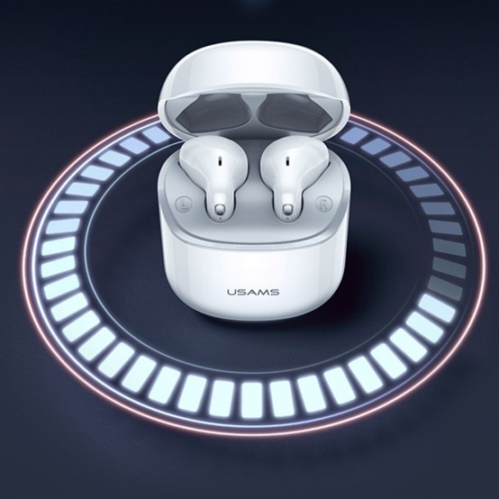 Casca USAMS Wireless Earbuds SY Series (BHUSY02) - TWS with Bluetooth 5.0 - Blue BHUSY02
