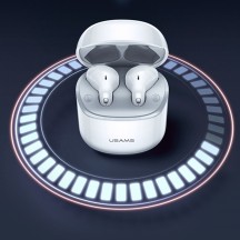 Casca USAMS Wireless Earbuds SY Series (BHUSY02) - TWS with Bluetooth 5.0 - Blue BHUSY02