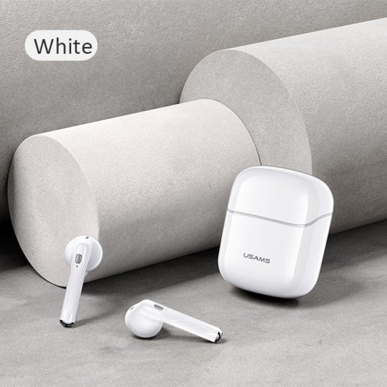 Casca USAMS Wireless Earbuds SY Series (BHUSY02) - TWS with Bluetooth 5.0 - Blue BHUSY02