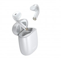 Casca Baseus Wireless Earbuds Encok W04 (NGW04-02) - TWS with Bluetooth 5.0 - White NGW04-02