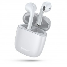 Casca Baseus Wireless Earbuds Encok W04 (NGW04-02) - TWS with Bluetooth 5.0 - White NGW04-02