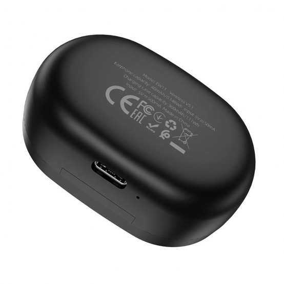 Casca Hoco Wireless Earbuds Melody (EW11) - TWS with Bluetooth 5.1 - Black EW11