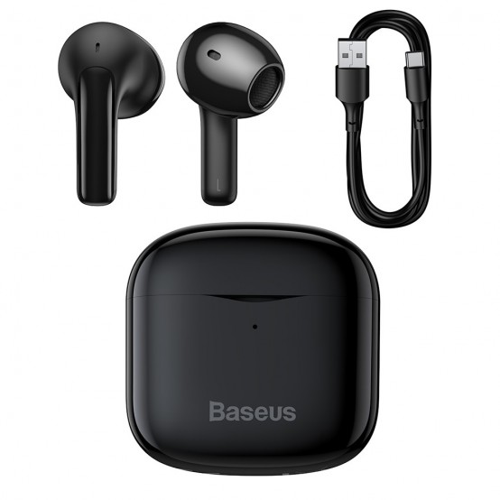 Casca Baseus Wireless Earbuds Bowie E3 (NGTW080001) - TWS with Bluetooth 5.0 - Black NGTW080001
