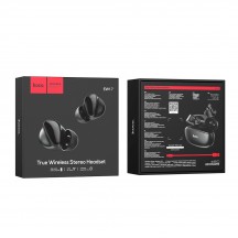 Casca Hoco Wireless Earbuds Amusement (EW17) - TWS with Bluetooth 5.3 - Black EW17