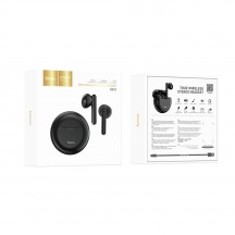 Casca Hoco Wireless Earbuds (EW14) - TWS with Bluetooth 5.3 - Black EW14