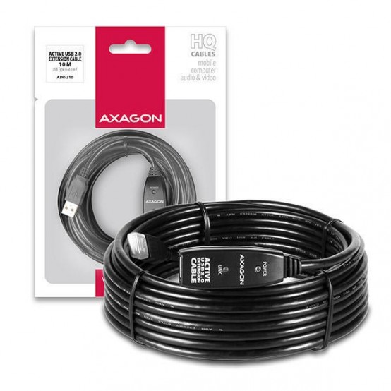 Adaptor Cablu Extensie Activa USB2.0, 10metri ADR-210