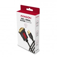 Adaptor Axagon USB - serial, RS-232, Prolific PL2303GT, 1.5m ADS-1PSN 2