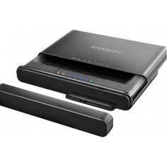 Adaptor Axagon CloneMaster 2, USB-C 3.2 Gen2 la NVMe M2/2.5/3.5 inchi, functie de clonare ADSA-CC 2