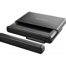 Adaptor Axagon CloneMaster 2, USB-C 3.2 Gen2 la NVMe M2/2.5/3.5 inchi, functie de clonare ADSA-CC