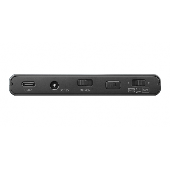 Adaptor Axagon CloneMaster 2, USB-C 3.2 Gen2 la NVMe M2/2.5/3.5 inchi, functie de clonare ADSA-CC