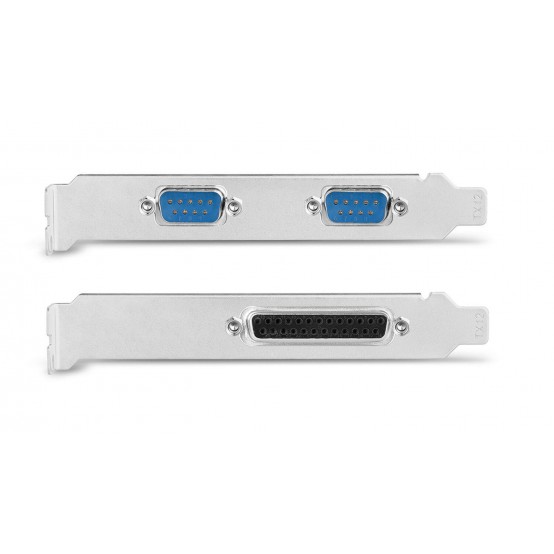 Adaptor Axagon PCI-Express(chip ASIX AX99100)  1x Parallel + 2x Serial + LP PCEA-PSN