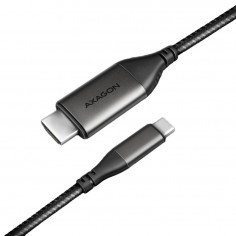 Adaptor Axagon USB-C la HDMI 2.0a, 4K/60Hz, 180 cm RVC-HI2MC 2
