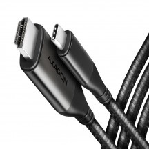 Adaptor Axagon USB-C la HDMI 2.0a, 4K/60Hz, 180 cm RVC-HI2MC