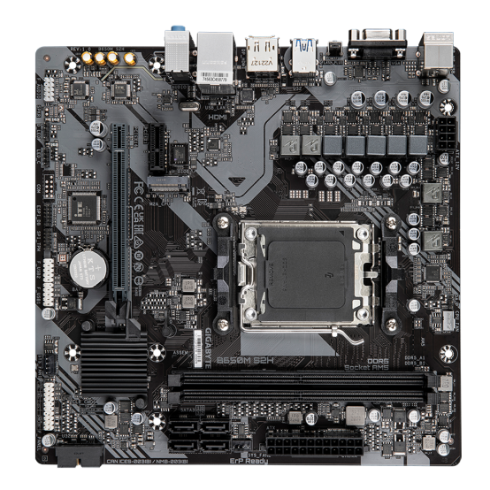 Placa de baza GigaByte  B650M S2H