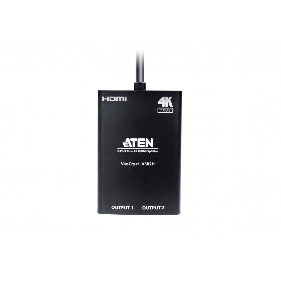 Multiplicator ATEN 2-Port True 4K HDMI Splitter VS82H-AT