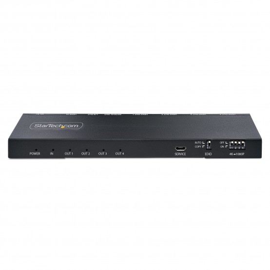 Multiplicator StarTech.com 4-Port HDMI Splitter 1 In 4 Out, 4K 60Hz HDMI-SPLITTER-44K60S