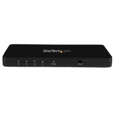 Multiplicator StarTech.com 4K HDMI 4-Port Video Splitter – 1x4 HDMI Splitter w/ Solid Aluminum Housing – 4K 30Hz ST124HD4K