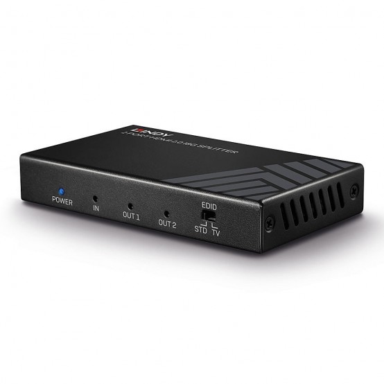 Multiplicator Lindy 2 Port HDMI 18G Splitter LY-38235