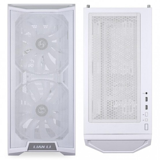 Carcasa Lian Li LANCOOL 215 ARGB Tempered Glass White LAN215W