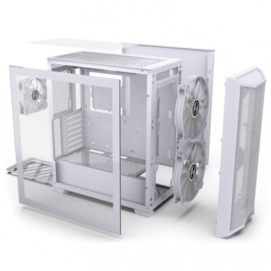 Carcasa Lian Li LANCOOL 215 ARGB Tempered Glass White LAN215W