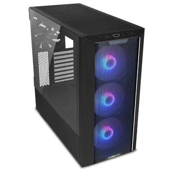 Carcasa Lian Li LANCOOL III RGB Tempered Glass Black LAN3RX
