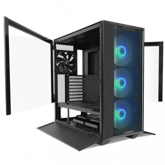 Carcasa Lian Li LANCOOL III RGB Tempered Glass Black LAN3RX