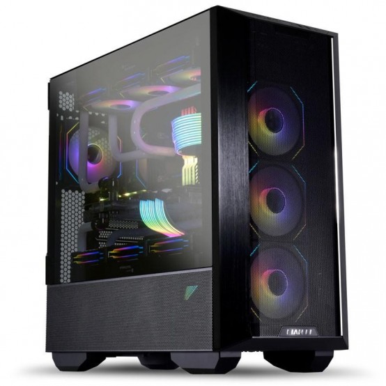 Carcasa Lian Li LANCOOL III RGB Tempered Glass Black LAN3RX