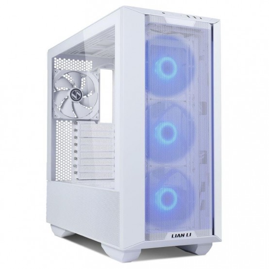 Carcasa Lian Li LANCOOL III RGB Tempered Glass White LAN3RW