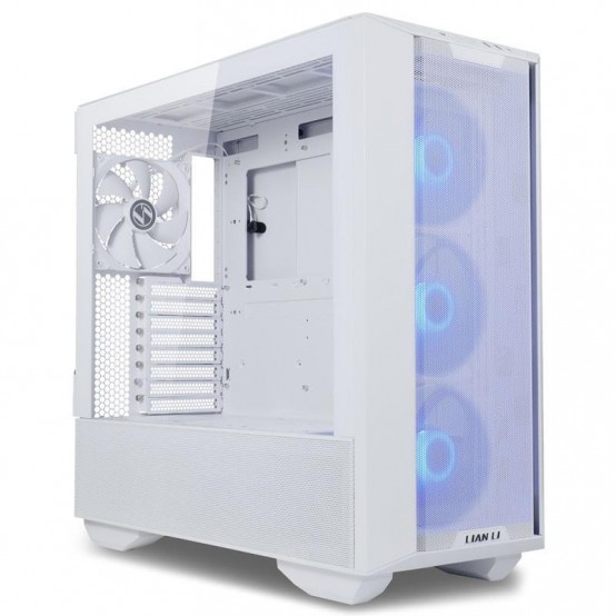 Carcasa Lian Li LANCOOL III RGB Tempered Glass White LAN3RW