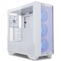Carcasa Lian Li LANCOOL III RGB Tempered Glass White LAN3RW