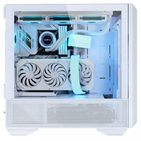Carcasa Lian Li LANCOOL III RGB Tempered Glass White LAN3RW